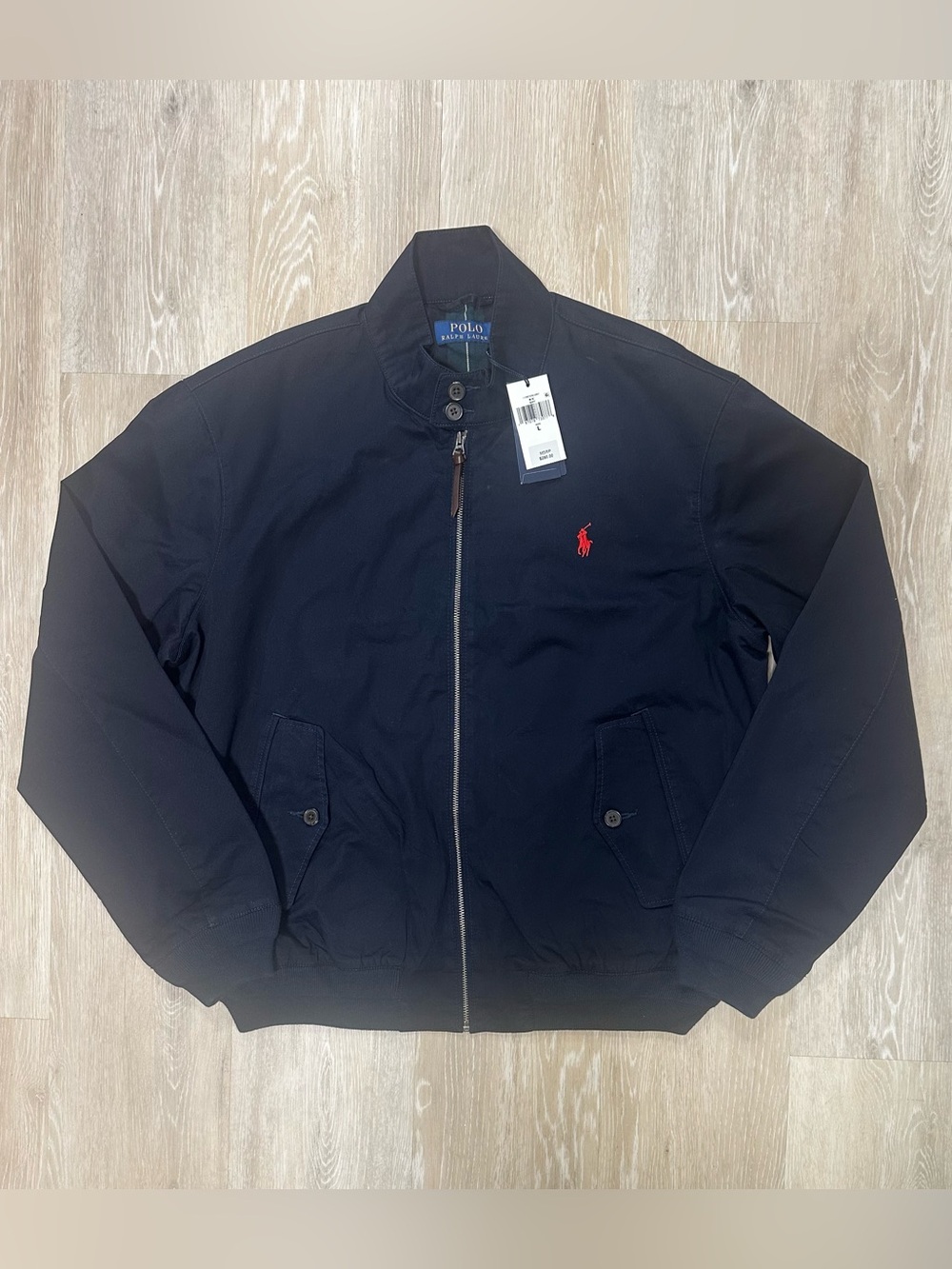 Polo Ralph Lauren Men's The Bedford Twill Jacket, Navy, Size L